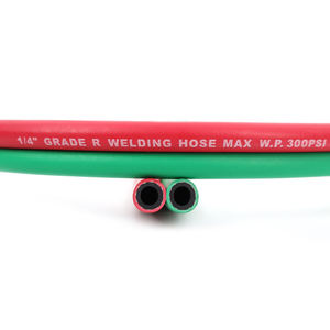 <span class=keywords><strong>สาย</strong></span>ยางเชื่อมคู่แบบสองสีสำหรับออกซิเจนอะเซทิลีน 300PSI อุปกรณ์แก๊สสำหรับตัดและเชื่อม - Product Image 3