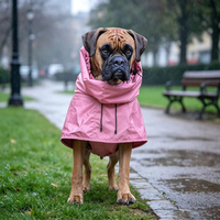 Imperméable à capuche pour chien de camping avec doublure intérieure en maille pour chiot – Vente directe usine