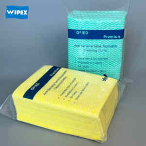 Paño semidesechable antibacteriano Toalla de cocina reutilizable seca y toallitas de limpieza de superficie de línea aérea - Product Image 1