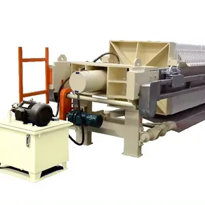 Automatic membrane press filter equipment for Sludge dewatering