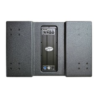 Caisson de basses actif Getshow MVP218 de 18 pouces, entrée XLR Aux, sortie 6000W, module amplificateur DSP 18000W PMPO, 1 canal, compact