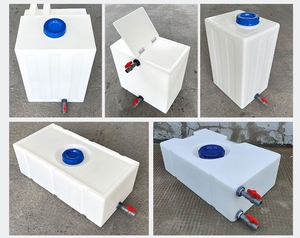 Vente chaude <span class=keywords><strong>30L</strong></span> Mini réservoir de stockage d'eau rectangulaire horizontal en plastique de qualité <span class=keywords><strong>alimentaire</strong></span> - Product Image 2
