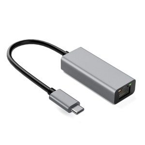 Adaptador de red USB 3,1 tipo C RJ45 Ethernet LAN Thunderbolt 3 Compatible con 1000 Mbps Producto de computadora portátil con cable externo en existencia - Product Image 1