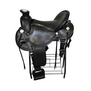 Selle de course anglaise en cuir de buffle véritable 100 %, fabrication sur mesure BS International, qualité supérieure, couvertures pour chevaux durables - Product Image 6