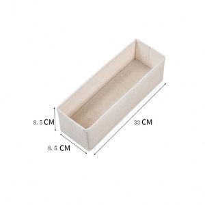 Foldable Fabric Wardrobe Drawer Closet Divider <b>Cubes</b> Containers Drawer Organiser <b>Storage</b> Box for Underwear Clothes - Product Image 4