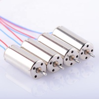 Miniatur elektrik 50000rpm tinggi, mainan Drone elektrik Dc tanpa inti, motor elektrik mikro 820 Rpm untuk