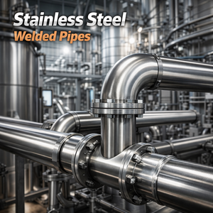 Tuyaux et raccords soudés en acier inoxydable 316L pour l'ingénierie des pipelines - Product Image 2