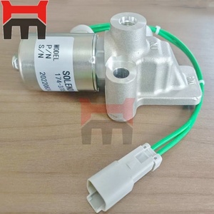 โซลินอยด์วาล์ว 174-3705 1743705 สำหรับอะไหล่เครื่องยนต์ 3116 3126 3412E - Product Image 3