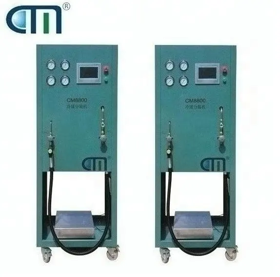 R22/R410A/R407C Refrigerant Điền Máy CM8800, Công nghiệp Refrigerant Phục Hồi Unit tại nhà máy giá