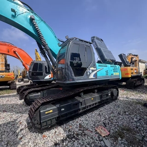 Excavadora Usada Kobelco SK350D de 35 Toneladas, Excavadora de Orugas de Segunda Mano con Pocas Horas de Trabajo, Equipo Pesado Japonés Original para Minería - Product Image 6