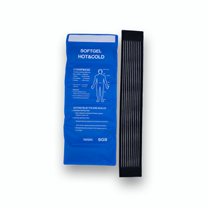 Baolunヘルスケア製品ソフトジェルホットコールドコンプレス再利用可能ストラップ付きアイスパック - Product Image 1