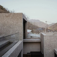 Peinture en Résine Liquide Personnalisée Lavable Effet Pierre Sans Nettoyage Terrazzo Intérieur Extérieur Murs Cour Paysage Micro-Roc
