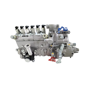 Bomba diésel Xpower 101609-3750 101062-9270 6BT 6D102 (negra) para excavadora de cadenas, piezas de maquinaria de construcción - Product Image 1