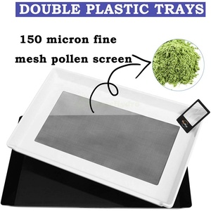 150 micras polen cosecha bin hierba planta flor plástico Trim bandeja Kit - Product Image 6