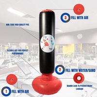 Cadeau d'enfant jouets gonflables de boxe occupent la maison chose PVC jouets en peluche bandes d'exercice sac de boxe