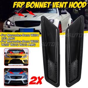 Nouvelles 2X grilles d'aération de capot pour Mercedes-Benz W204 C63 W205 W207 W212 W213 pour AMG 2/4 portes - Product Image 1