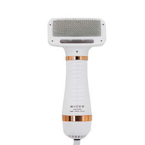 2 in 1 portatile Pet <span class=keywords><strong>Dog</strong></span> phon pettine spazzola cane durevole sicuro delicato asciugamani filo di acciaio con protezione per gatti cane soffiatore - Product Image 3