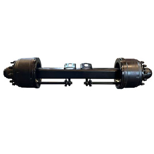 Essieu de direction de semi-remorque robuste de type américain 13T/16T en acier neuf de la marque Shandong Passion, essieu <span class=keywords><strong>avant</strong></span> personnalisé, pièces de remorque - Product Image 1
