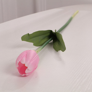 QSLHC826 Tulipano Artificiale in Seta a Stelo Lungo per Decorazione Casa, Vendita Calda - Product Image 5