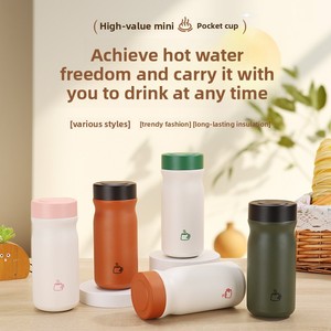 Nueva Taza de Café de Viaje Simple y Mini, de Acero Inoxidable 316, Doble Capa, Aislada al Vacío, Mantiene la Temperatura de 6 a 12 Horas, para Exteriores, Venta al Por Mayor - Product Image 3