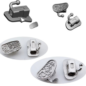Hot Selling Orthodontic <span class=keywords><strong>Dental</strong></span> 1st Molar Bonadable <span class=keywords><strong>Monoblock</strong></span> Enkele Buccale Buis <span class=keywords><strong>Dental</strong></span> Orthodontische Beugels Handmatige Stroombron - Product Image 3