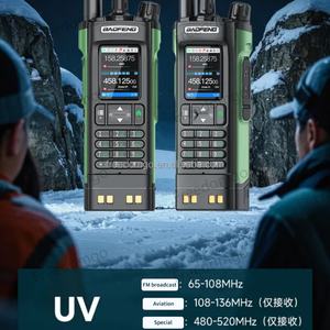 Walkie Talkie Inalámbrico de Alta Potencia BAOFENG BFUV-32, 10W de Potencia, Posicionamiento GPS, Grabación con Comunicación Profesional - Product Image 3
