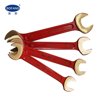 Kit d'outils à main anti-étincelles de qualité industrielle, 11 pièces, ensemble d'outils de sécurité, clé à mâchoires double, en alliage d'aluminium et de bronze