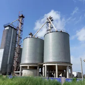 2020 china 2000-10000 tonelada fundo liso grão semente aço silo preço