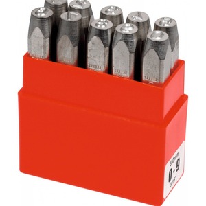 Stamping Number Set 5.0mm 0-9 Metal DIY <b>Leather</b> Punch <b>Tools</b> - Product Image 2