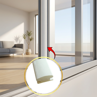 Bande d'étanchéité autocollante en mousse PU moderne pour portes et fenêtres, isolation phonique, conception durable, garantie 3 ans - Offre Spéciale
