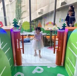 Barrières automatiques de supermarché, portails battants haute sécurité, lecteur de cartes RFID, contrôle d'accès, tourniquet automatique, acier inoxydable 304 - Product Image 6