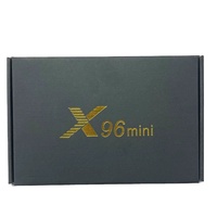 Boîtier TV Android X96 Mini 1+8G, boîtier TV intelligent directement de l'usine avec 1 Go de RAM 8 Go de ROM, lecteur multimédia 4K HD