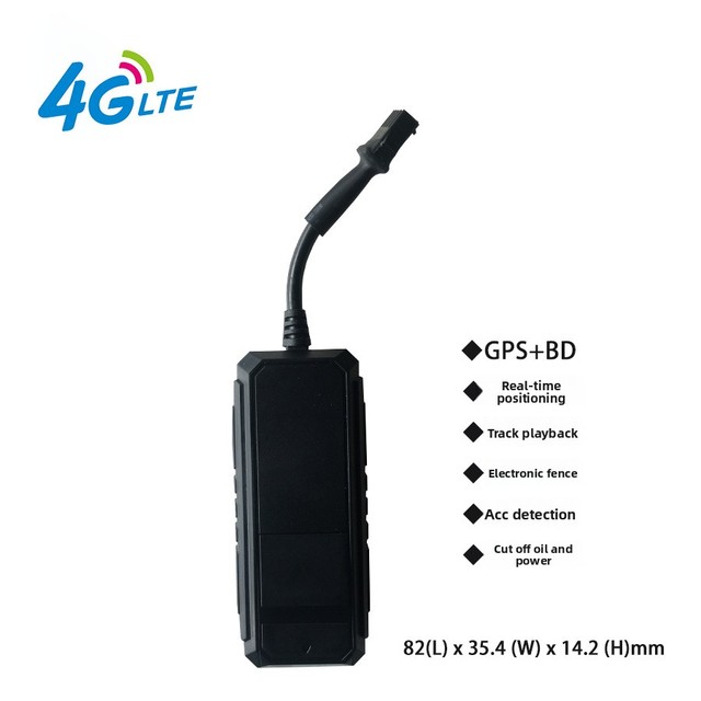 4G 2G Beidou Satellite Positioning Electric Vehicle Car Tracker Anti-Theft Device GPS Locator Google Track View Polymer Battery