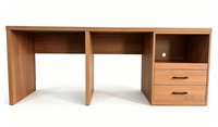 Fournisseur d'usine, vente en gros, bureau d'ordinateur en bois robuste, design personnalisé, contemporain, multifonctionnel, table d'hôtel