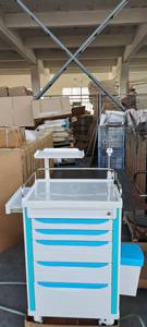 Chariot d'urgence médical multifonctionnel I Care, classe II, modèle HS-AT 850, fabriqué en Chine - Product Image 5