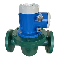 Débitmètre numérique Jingjie DN50, résistant aux hautes températures, pour liquides, OEM ODM, en acier inoxydable, pour eau, diesel, carburant