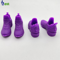 Service de prototypage rapide par moulage sous vide de chaussures de poupée en plastique personnalisées, résine PVC