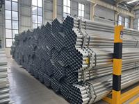 Tuyaux galvanisés de classe B à épaisseur moyenne BS1387 En10255 DN15 à DN 100 mm en acier au carbone, prix par tonne