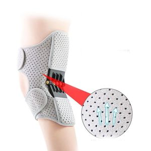 Con potentes resortes de rebote, dispositivo de asistencia para rodilla, antideslizante, ajustable, refuerzo de protección de rodilla, transpirable - Product Image 6