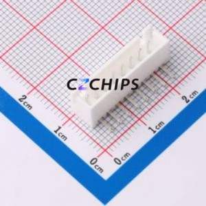 ZX-XH2.54-8PWZ Wire-to-Board Pin Header Bent Lead Through Hole,P=2.5mm Connector 1x8P 2.5mm Right Angle Insert XH - Product Image 1