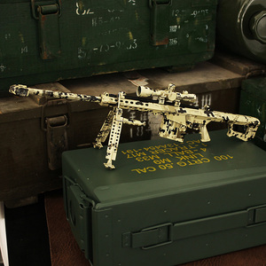 AR15 Série Armée Modèle Goat Pistola Miniature Goat Noir DIY Jouet en Métal Arme <span class=keywords><strong>Militaire</strong></span> Modèle de Pistolet Jouet en Métal - Product Image 4