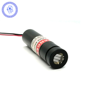 Module de Diode Laser, ligne de croix 650nm 50mW 3-5V 12x45mm, 34 pièces