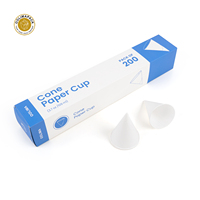 Gobelet en papier à paroi simple jetable biodégradable et écologique OOLIMA