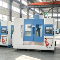 Mesin Bor CNC Vertikal UZ5150 3 Axis BT40 11kW 4000rpm 12 Alat ATC Sistem CNC GSK Pendingin Melalui Spindle Tapping Rigid