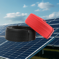 Cable Solar Fotovoltaico TUV 62930 IEC62930 de 2.5mm2, Tipo 10mmPV1-F, Conductor de Cobre Estañado Suave, Cable Eléctrico de Cobre
