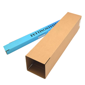 Tùy chỉnh lớn hoặc nhỏ dài hình bao bì Rose Flower bưu phẩm vận chuyển Kraft sáo sóng carton hộp các tông - Product Image 2