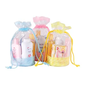 Groothandel Gift Set 5 Items Binnen Baden Care Baby Bad Gift Set Pasgeboren Baby Wassen Gift Set