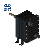 HZSS Nouveau Échangeur de Chaleur Industriel à Plaques Haute Efficacité pour Moteurs Diesel Marins, Refroidisseur d'Huile et Pompes à Chaleur