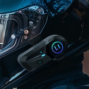Colorful IPX6 Waterproof <strong>Helmet</strong> Motorcycle Earphones BT 5.3 Headphones Noise Cancelling Wireless <strong>Helmet</strong> Headset <strong>with</strong> Microphone - Product Image 1