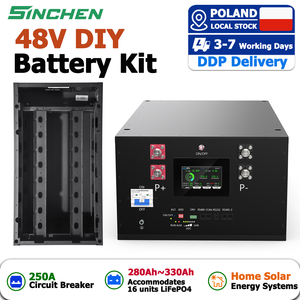 ชุดแบตเตอรี่สำรองพลังงานแสงอาทิตย์แบบ DIY ของ EU DDP รุ่น Stackable 16S ไม่มี BMS 48V/51.2V 280Ah-314Ah 15-16kWh LiFePO4 - Product Image 1